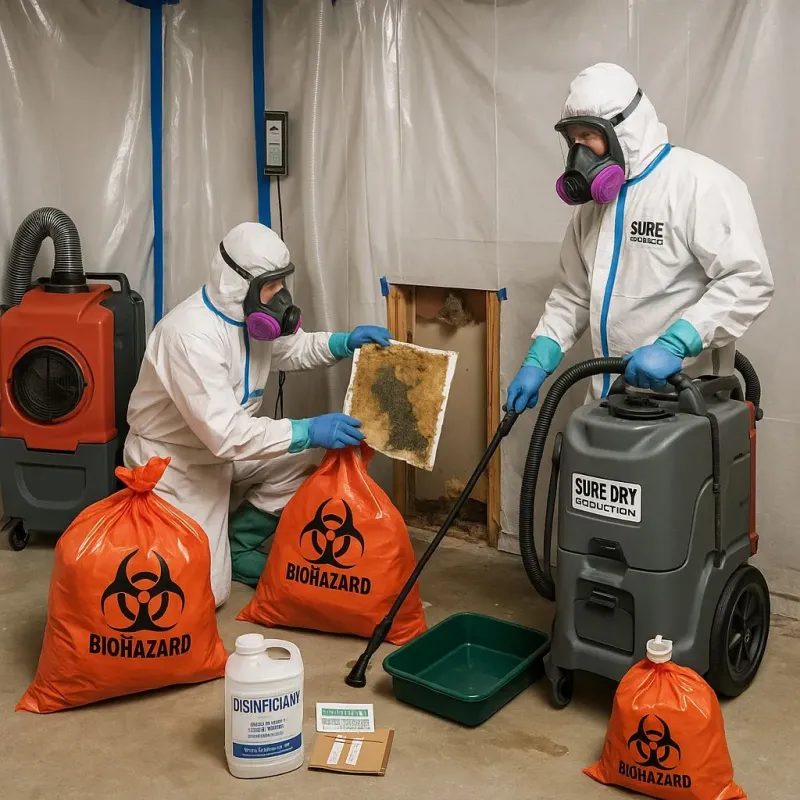 Contaminated Water Handling Protocols process in Ottawa Hills, OH